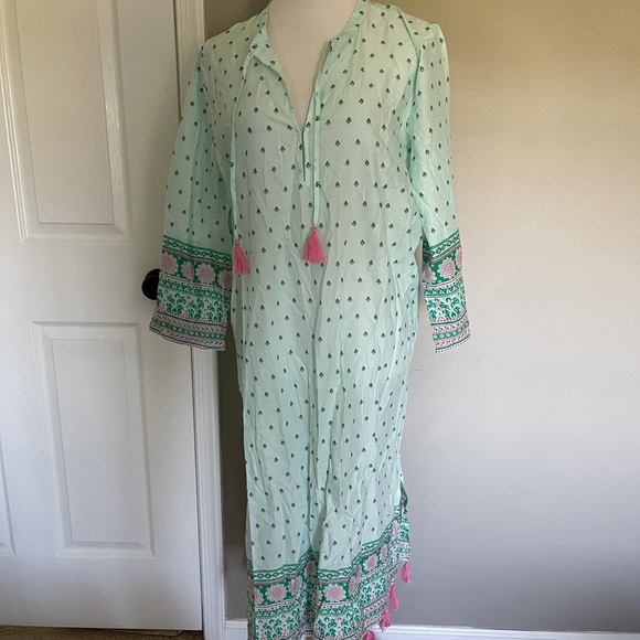 J. Crew Other - Large Jcrew Tassel Caftan
